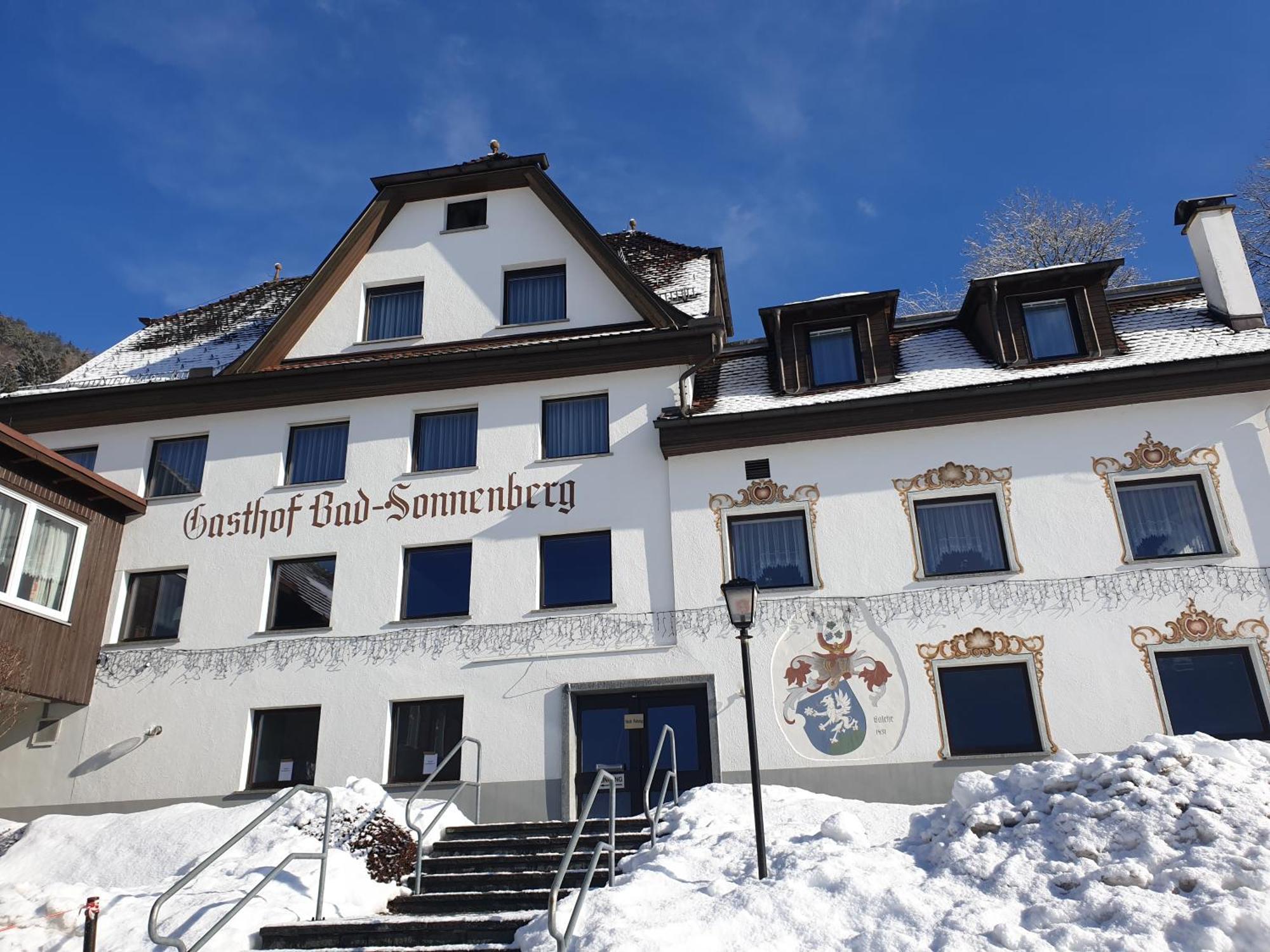 Gasthof Bad Sonnenberg Nüziders Exterior foto